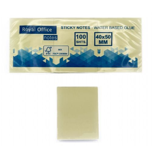 POST IT 40x50 ROYALOFFICE 100FF 63GR FSC